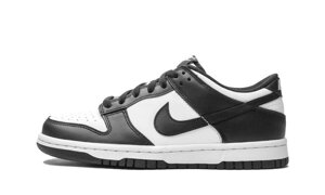 Кросівки жіночі Jordan Dunk Low Retro White Black (Gs) (CW1590-100) 39 Чорно-білий