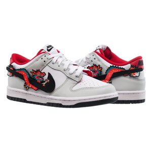 Кросівки жіночі Nike Dunk Low (Gs) Lunar New Year"FZ5528-101) 38 Сірий