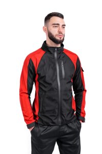 Куртка Intruder Softshell Lite "iForce" ХХL Чорно-червоний (1589542163/4)