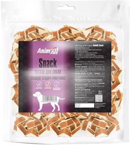 Ласощі AnimAll Snack лососеві сендвіч-трикутники для собак 500 г (2000981199531)