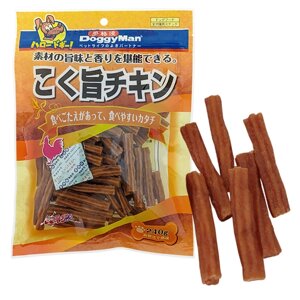 Ласощі для собак DoggyMan Delicious Chicken Stick 240 г (6941333401321)