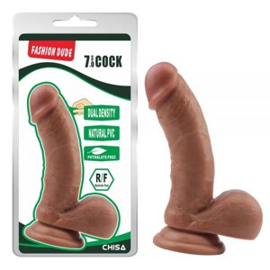 Латинський фалоімітатор на присоске Chisa Fashion Dude 7.0 Inch Cock