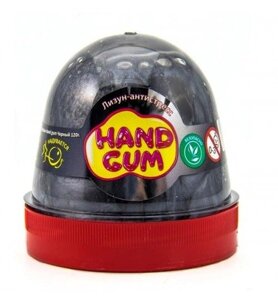 Лизун-антистрес Hand gum 120 г чорний MiC (80067)