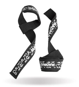 Лямки для тяги MadMax Camo Power Wrist Straps 2 шт Camo/White