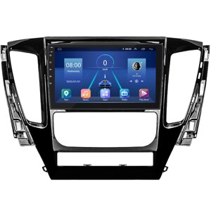 Магнітола Lesko Mitsubishi Pajero Sport III 2015-2021 г 9" 2/32Gb 4G Wi-Fi GPS Top (10889-60152)