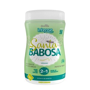 Маска-сироватка 2в1 для зміцнення та росту волосся Griffus Creme de Pentear Intense Santa Babosa 1000 г (42946)