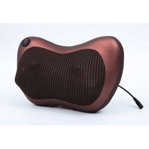 Масажер, масажна подушка для будинку і машини Massage pillow Коричневий (NBkd46477)
