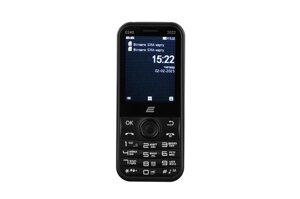 Мобільний телефон 2E E240 2022 Dual Sim Black (688130245159)