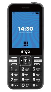 Мобільний телефон ERGO E281 Dual Sim Black (6653749)