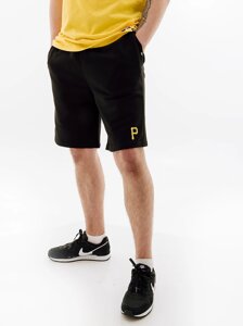 Чоловічі шорти 47 brand pittsburgh pirates BASE runner чорний XL (7d580769JK-FS XL)