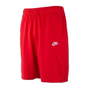 Чоловічі шорти nike M NSW CLUB SHORT JSY червоний S (BV2772-658 S)