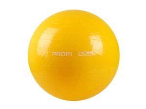 М'яч для фітнесу, фітбол, жимбол Profitball, 65 Жовтий