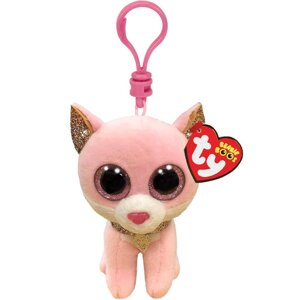 М'яка іграшка TY Beanie Boo's 35247 Рожеве кошеня "FIONA" 12см (008421352470)