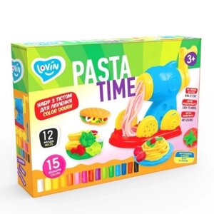 Набір для креативного творчості з тестом "Pasta Time" TM Lovin 41195 15 квітів