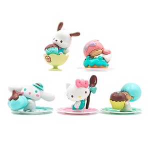 Набір фігурок The Coop Hello Kitty Figure Anime Cartoon Doll Toys Kawaii 5шт (20529)