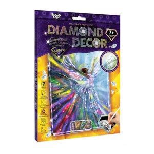 Набір креативної творчості Балерина Danko Toys DD-01-02 "DIAMOND DECOR"