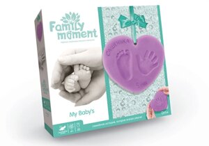 Набір креативної творчості "Family Moment" Danko Toys FMM-01-01 зліпок ручки чи ніжки