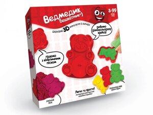 Набір креативної творчості "Ведмедик-Бешкетник" Danko Toys MSH-01-01U укр