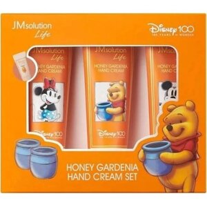 Набір живильних кремів для рук JMsolution Life Honey Gardenia Honey Hand Cream Set Disney 1003х50 мл