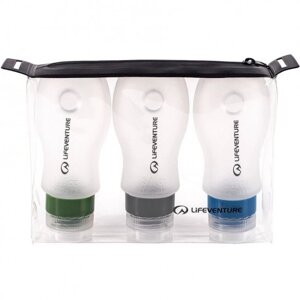 Набір пластикових ємностей Lifeventure Silicone Flight Bottle Set (1012-64220)