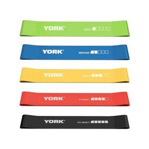 Набір гумок для фітнесу York Fitness 5 шт