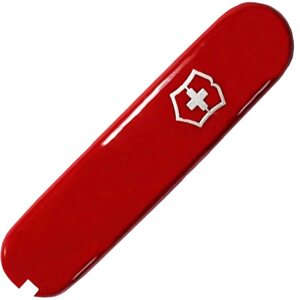 Накладка на ніж Victorinox 58мм передня з лого Fa+ Червоний (1049-VxC6200.3)