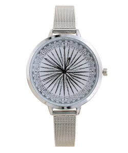 Наручний годинник жіночі Quartz Travel Compass silver (hub_jhc5q5)