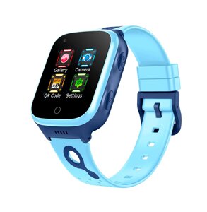 Наручний смарт-годинник дитячий K9 з функцією телефону 4G та GPS / WiFi Blue (16414-hbr)