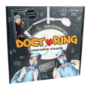 Настільна гра Doctoring - змагання лікарів укр Strateg (30916)