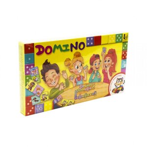 Настільна гра Доміно Danko Toys русявий. DTG-DMN-01-2-3-4 Веселі тварини - 2