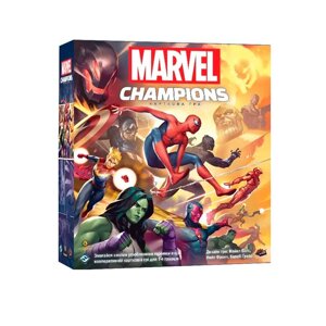 Настільна гра Marvel Champions. Чемпіони Марвел Українське видавництво (16305) Geekach Games