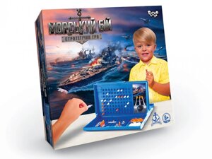 Настільна гра "Морський бій" укр. Danko Toys G-MB-01U