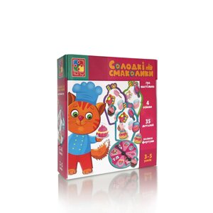 Настільна гра "Солодкі смаколики" Vladi Toys VT1804-42 укр