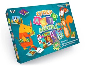 Настільна гра Суперлото Абетка укр Dankotoys (СЛА-01U)