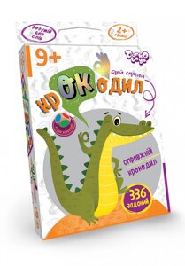 Настільна гра вікторина "Той самий крокодил" Danko Toys укр. CROC-02-01U