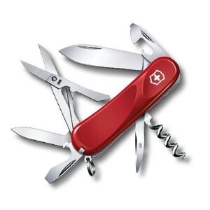 Ніж Victorinox EvoGrip 14 85мм Червоний/Чорний (Vx23903. C)