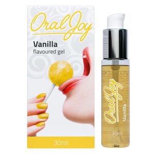 Оральний гель зі смаком ванілі Cobeco Oral Joy Vanilla 30мл