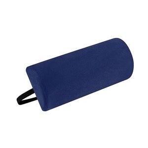 Ортопедична подушка полувалік Qmed Lumbar Half Roll Pillow KM-30 Синій