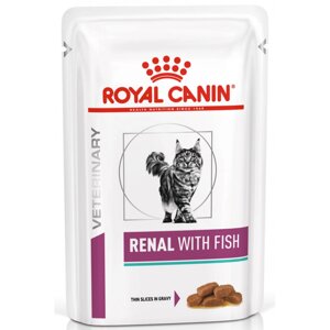 Паучі Royal Canin Renal with Fish pouches 85 г (9003579000519) (40670019)