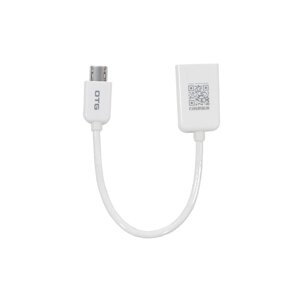 Перехідник для смартфона універсальний Pisen OG01-150 OTG microUSB Білий