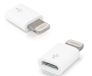 Перехідник VI з MicroUSB на iPhone адаптер