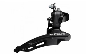 Перемикач передній Shimano FD-TZ500 Верхня тяга 28,6мм 42Т Чорний (DERF-085)