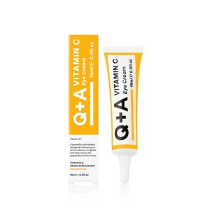 Поживний крем для шкіри навколо очей із вітаміном C Q+A Vitamin C Eye Cream 15 мл