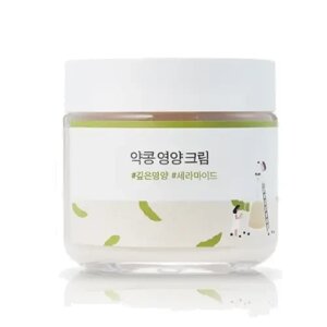 Поживний крем із екстрактом чорних соєвих бобів ROUND LAB Soybean Nourishing Cream 80 мл