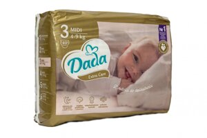 Підгузки Dada Extra Care Розмір 3 Midi 4-9 кг 40 шт