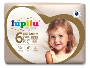 Підгузки Lupilu Premium Extra large 6 15+ кг 38 шт