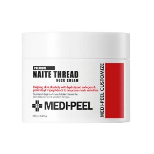 Крем для шиї, що підтягує, з пептидним комплексом Medi-Peel Naite Thread Neck Cream 100 мл