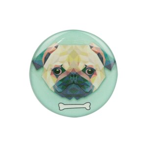 Попсокет тримач-підставка для смартфона ANCHOR PopSocket Circle Pug 04 Різнокольоровий