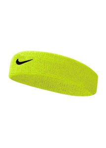 Пов'язка на голову NIKE swoosh headband atomic GREEN/BLACK - N. NN. 07.710. OS 58см зелений