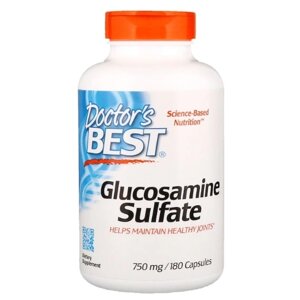 Препарат для суглобів і зв'язок Doctor's Best Glucosamine Sulfate 750 mg 180 Caps DRB-00086